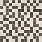 Crystal Mosaic Brown+Beige 30x30