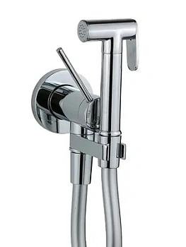 Гигиенический душ GATTONI RT010CO шаттаф,держатель, металлический шланг, хром