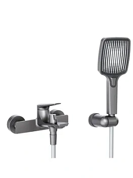 Смеситель CEZARES -VD-GM для ванны и душа,ручной душ, однозахватный, фикс.излив,оружейная сталь