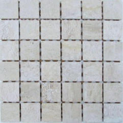 Classic Mosaic Travertine 48-7T 30.5x30.5 см