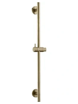 Душевая штанга Boheme 420-MG 710 мм, с держателем, золото матовое