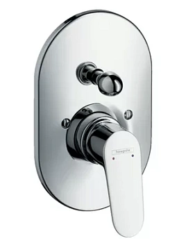Смеситель Hansgrohe 31947 для ванны/душа, скрытый монтаж, однозахватный, хром