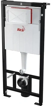 Инсталляция для унитаза ALCAPLAST AM101/1120E с бачком, для гипсокартона Ecology