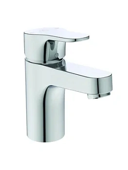 Смеситель для раковины Ideal Standard однозахватный, низкий излив, без д/к, хром BC827AA