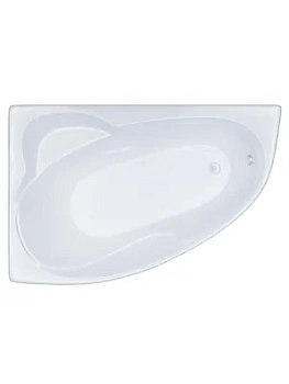 Ванна акриловая Triton (1600х1000) правая, без каркаса, со сливом-переливом V16O+CK60PF