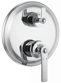 Смеситель CEZARES -F-VDIM3-01 для душа, встраиваемый, 3 позиции, однорычажный, хром