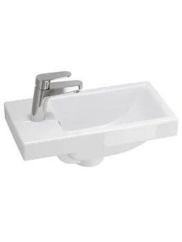 Раковина Cersanit 40 (400х220х145) с одним отверстием, белая UM-COM40/1