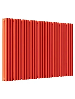 Радиатор стальной Empatiko V S2 двухтруб 1072х536х122 27 сек бок.подкл, 3124Вт, Friendly Red