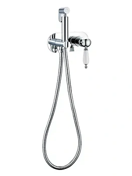 Смеситель Boheme 426 встраиваемый, с гигиеническим душем, однозахватный, хром