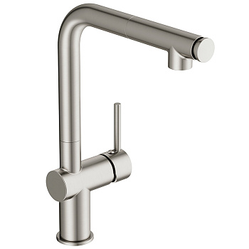 Смеситель Axor 16823820 термостатический, однозахватный, шлифованный никель