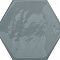Kane Hexagon Grey Glossy 18X16