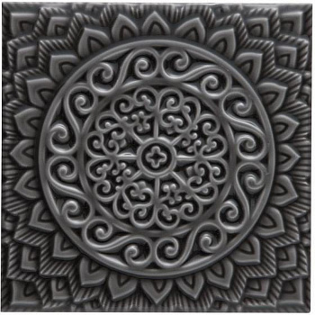 Adex Studio ADST4079 Relieve Mandala Universe Volcanico 14,8x14,8