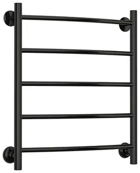 Полотенцесушитель водяной СТИЛЬЕ -Н2 600х500 черный, нижнее подключение 3/4" 17622-6050