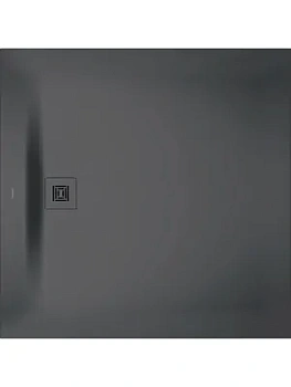 Душевой поддон Duravit 1200х1200мм, темно-серый матовый 720279650000000
