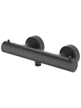 Смеситель для душа Aquatek AQ1363MB настенный, термостатический, цвет: черный матовый