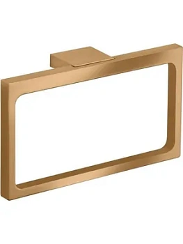 Полотенцедержатель Keuco Edition11 кольцо, 261х149 настенный, бронза шлиф. 11121030000