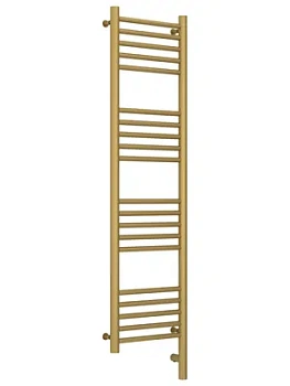 СУНЕРЖА прямая Полотенцесушитель 1200х300 золото матовое, МЭМ правый, 032-5805-1230