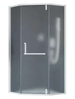 Душевой уголок RGW HO-084W (1000х1000х1950) трапеция, ст. 8мм матовое/белый 350608400-25