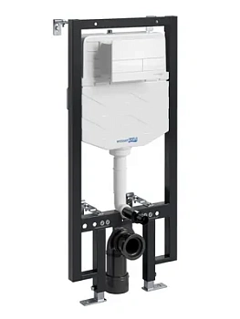 Инсталляция для унитаза WasserKRAFT с клавишей смыва, цвет: белый 56TLT.010.ME.WH04