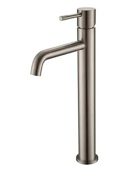 Смеситель Boheme 462-NB для раковины, на 1 отверстие, однозахватный, никель браш