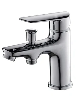 Смеситель для ванны/душа ESKO AT 53 однозахватный, на 1 отв., фиксированный излив, хром