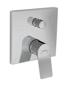 Смеситель Hansgrohe 75416000 для ванны, однорычажный, скрытого монтажа, с защ.комб., хром