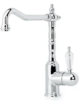 Смеситель Boheme Chromo 103-SW для кухни, на 1 отверстие, однозахватный, хром