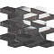 Impronta italgraniti Lux Experience MW02MESAM Pietra Grey Mosaico Esagona Allungato Mix 25,5x29,5