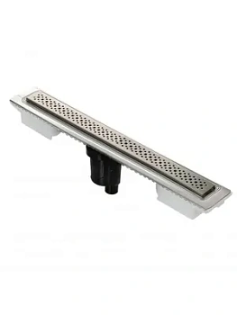 Душевой лоток BERGES 800, мат.хром, верт. выпуск S-сифон D50/105мм Н50мм, 090033