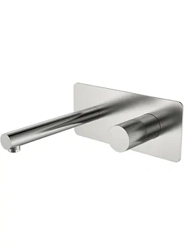 Смеситель Boheme 125-NB.2 для раковины, встраиваемый, однозахватный, ручка:touch, никель браш