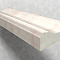 01 Molding Diana White 120X10