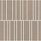 Impronta italgraniti Nuances NU07ML Cipria Mosaico Listelli Strideup 30x30