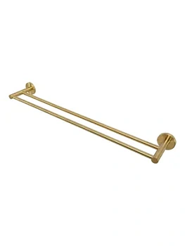 Полотенцедержатель Cezares -THD-65-BORO (655х110х40) двойной,настенн,фиксир,брашир.золото