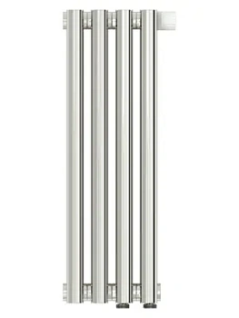 СУНЕРЖА Дизайн радиатор 500х180 (4 секц) нерж.сталь, EU50 нижнее правое, 3/4", 00-0321-5004