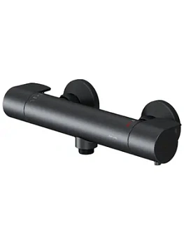 Смеситель для душа AM.PM F85A40022 настенный, с термостатом, черный матовый