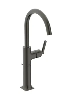 Ideal Standard Vessel Смеситель для раковины BD155A5 однозахватный, донный клапан, серый