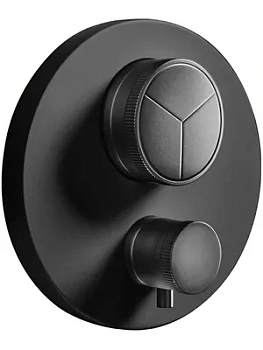 Смеситель для душа Almar термостат, встраиваемый на 3 потребителя, цвет никель брашированный E176633.MB