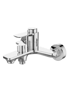 Смеситель для ванны/душа BelBagno -VASM-CRM термостатический, настенный, короткий излиив, хром