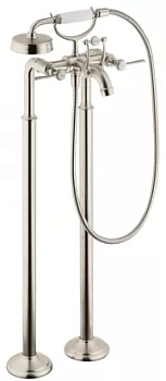 Смеситель Axor 16553820 для ванны напольный, шлифованный никель