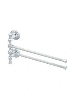 Migliore Полотенцедержатель двойной поворотный (32x19) хром 27673