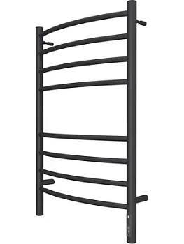 Полотенцесушитель TERMINUS П8 (ШВ:532х800) электрический, Ral 9005 черный матовый