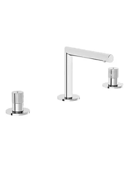 Смеситель для умывальника Vitra двухзавхватный, на 3 отверстия, цвет: хром A42583