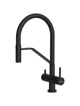 Смеситель для мойки Omoikiri GB-BL графит, с краном для питьевой воды 4994547