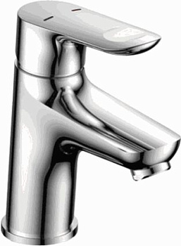 Смеситель Ledeme Н60 для раковины, фиксированный излив, однозахватный, хром L1060-2