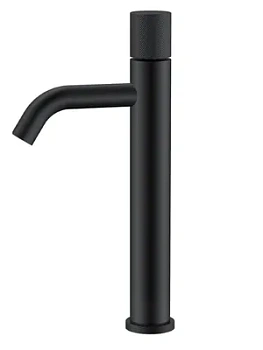 Смеситель Boheme 122-BB.4 для раковины, на 1 отверстие,однозахв, ручка spirale, черный