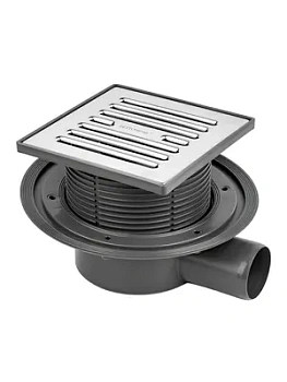 Трап душевой BETTOSERB 150х150 с мультисифоном, хром глянец 14702509