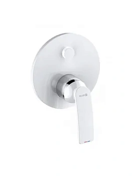 Смеситель KLUDI для ванны/душа, встраиваемый, внешн. часть, белый/хром 527599175