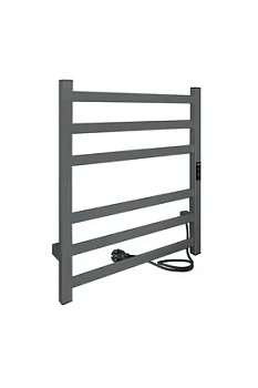 Полотенцесушитель Indigo б/п 600х500 (таймер,скр.монт) серый. LСLOKS3E60-50MGRt