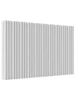 Радиатор стальной Empatiko V S2 двухтруб 1192х536х122 30 сек бок.подкл, 3471Вт, Mild White
