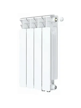 Радиатор биметаллический Rifar Ventil BVR 500 нижнее правое подключение, 4 секции, 788 Вт